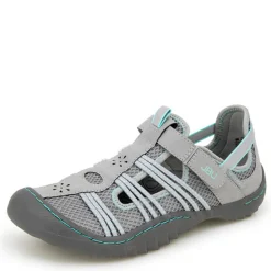 Outdoor & Hiking*JBU by Jambu Women's , Josie Water Ready Slip-On Grey/Pale Teal