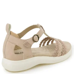Footbed Sandals*JBU by Jambu Women's , Prague Sandal Light Beige/Tan