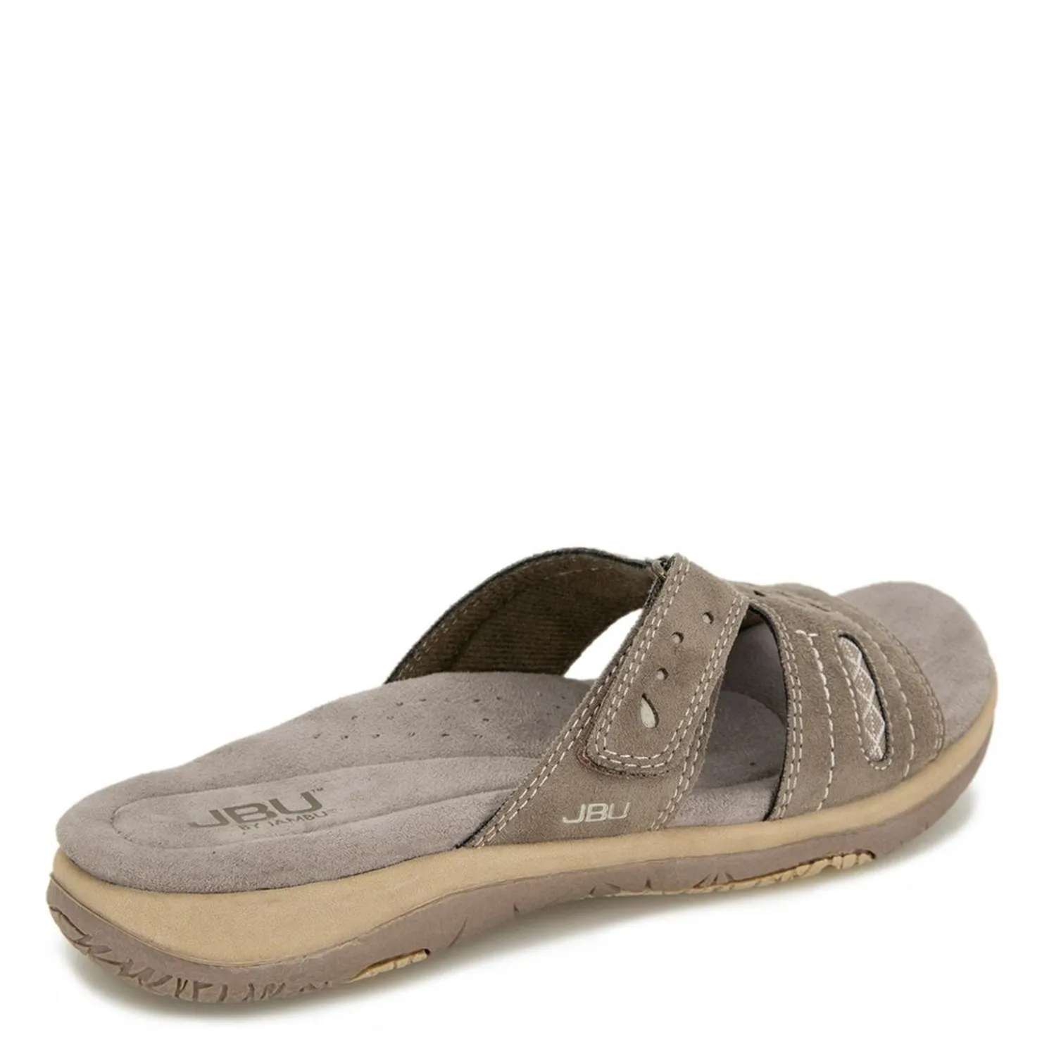 Footbed Sandals*JBU by Jambu Women's , Sissey Sandal Brown