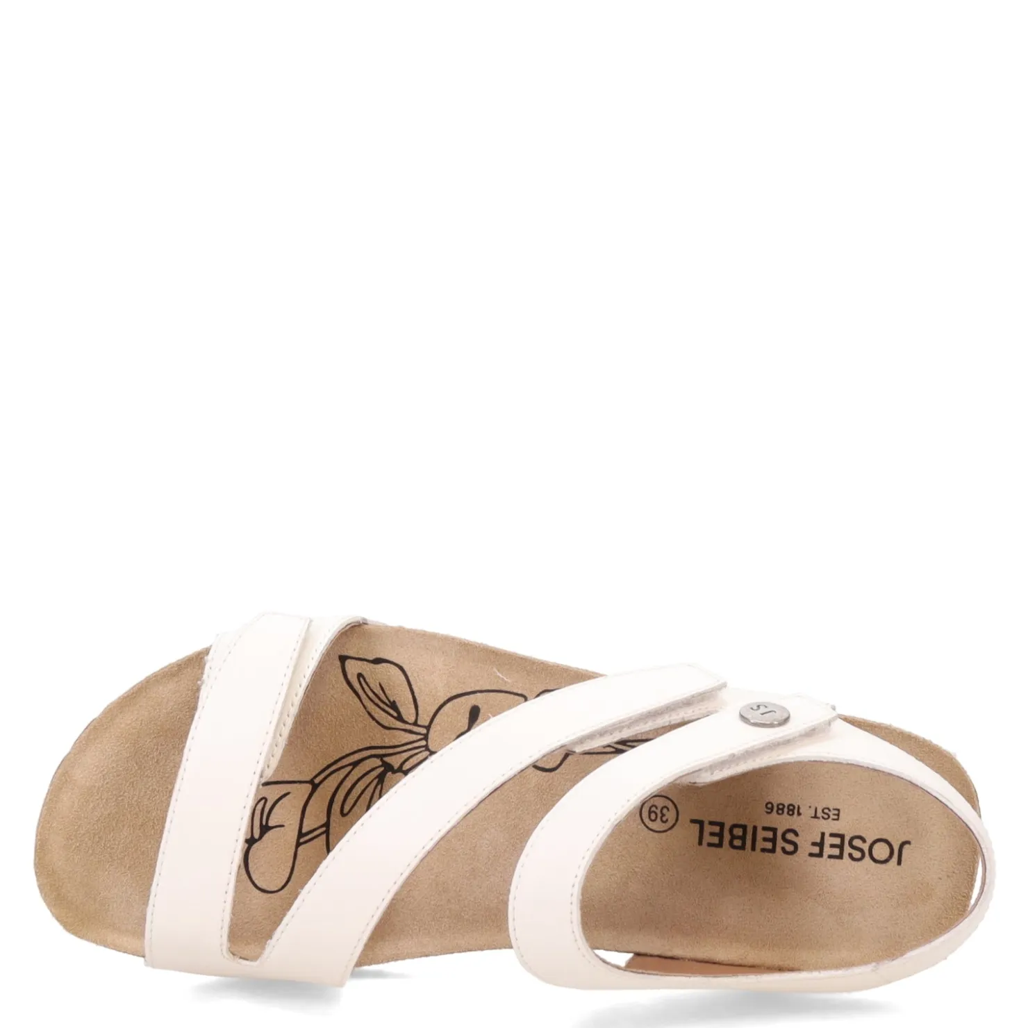 Footbed Sandals*Josef Seibel Women's , Tonga 25 Sandal White