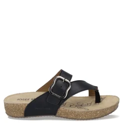 Footbed Sandals*Josef Seibel Women's , Tonga 77 Sandal Black