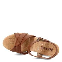 Wedges*Korks Women's , Dawson Sandal Brown