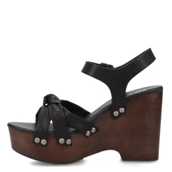 Wedges*Korks Women's , Dawson Sandal Black