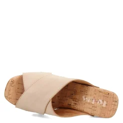 Heeled Sandals*Korks Women's , Lynda Sandal Natural