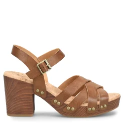 Heeled Sandals*Korks Women's , Naomi Sandal Tan