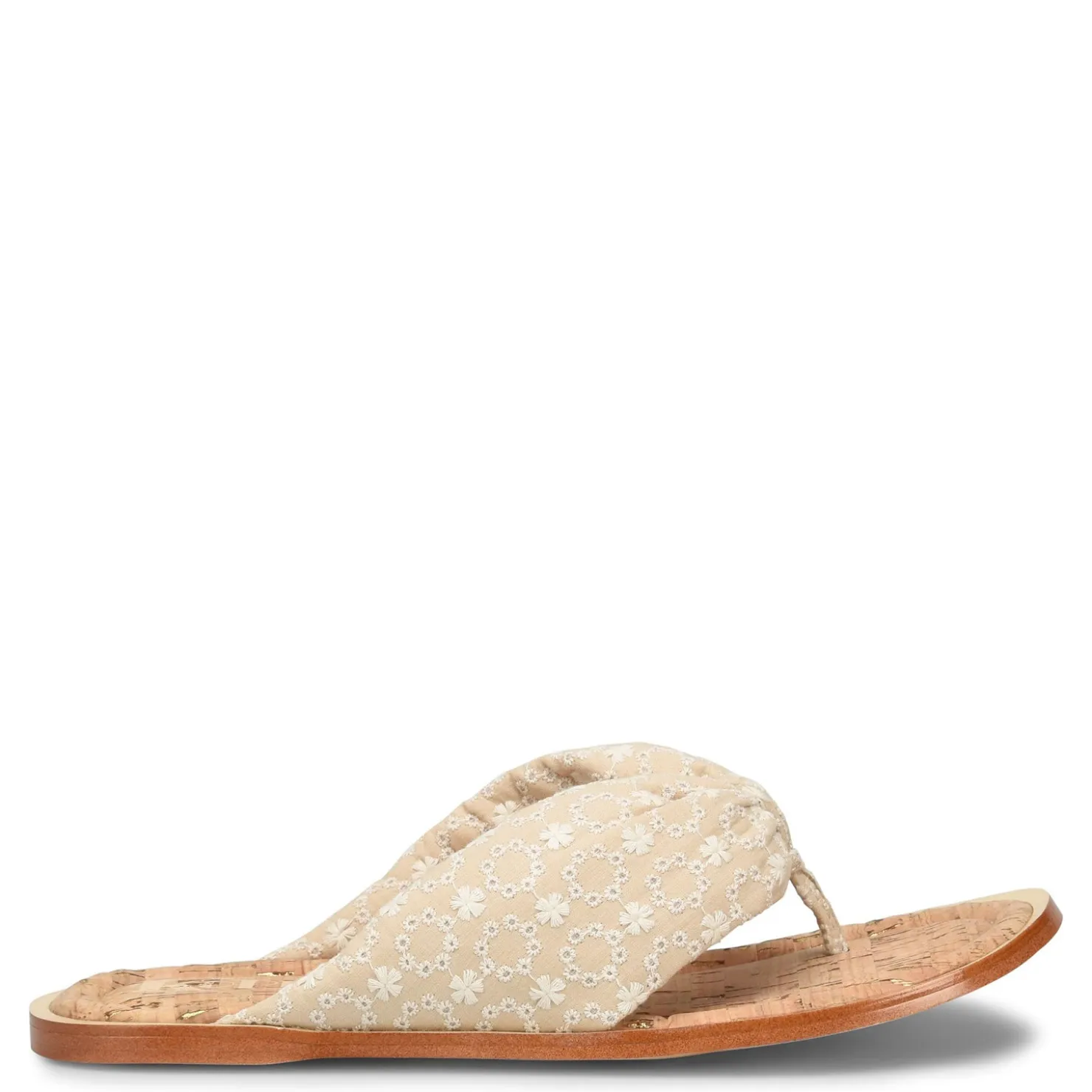 Flip Flops*Korks Women's , Poppy Sandal Cream