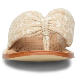Flip Flops*Korks Women's , Poppy Sandal Cream