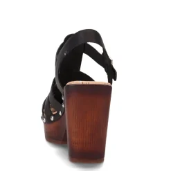 Heeled Sandals*Korks Women's , Whitney Platform Sandal Black