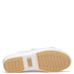 Wedges*La Plume Women's , Jen Sandal White Rhinestone