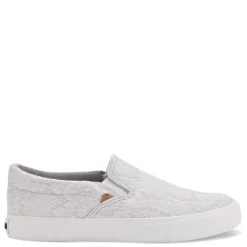 Fashion & Street*Lamo Women's , Piper Slip-On White Snake