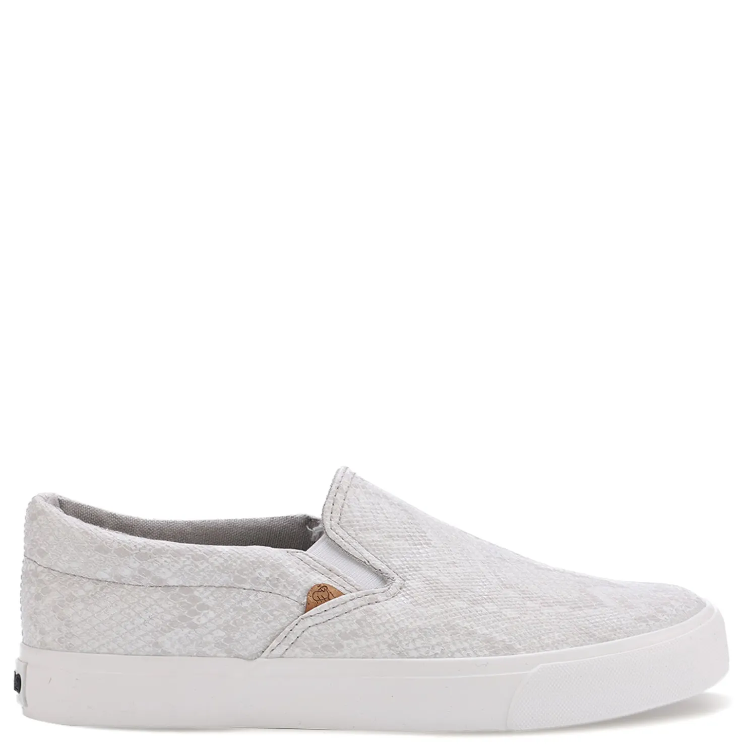 Fashion & Street*Lamo Women's , Piper Slip-On White Snake