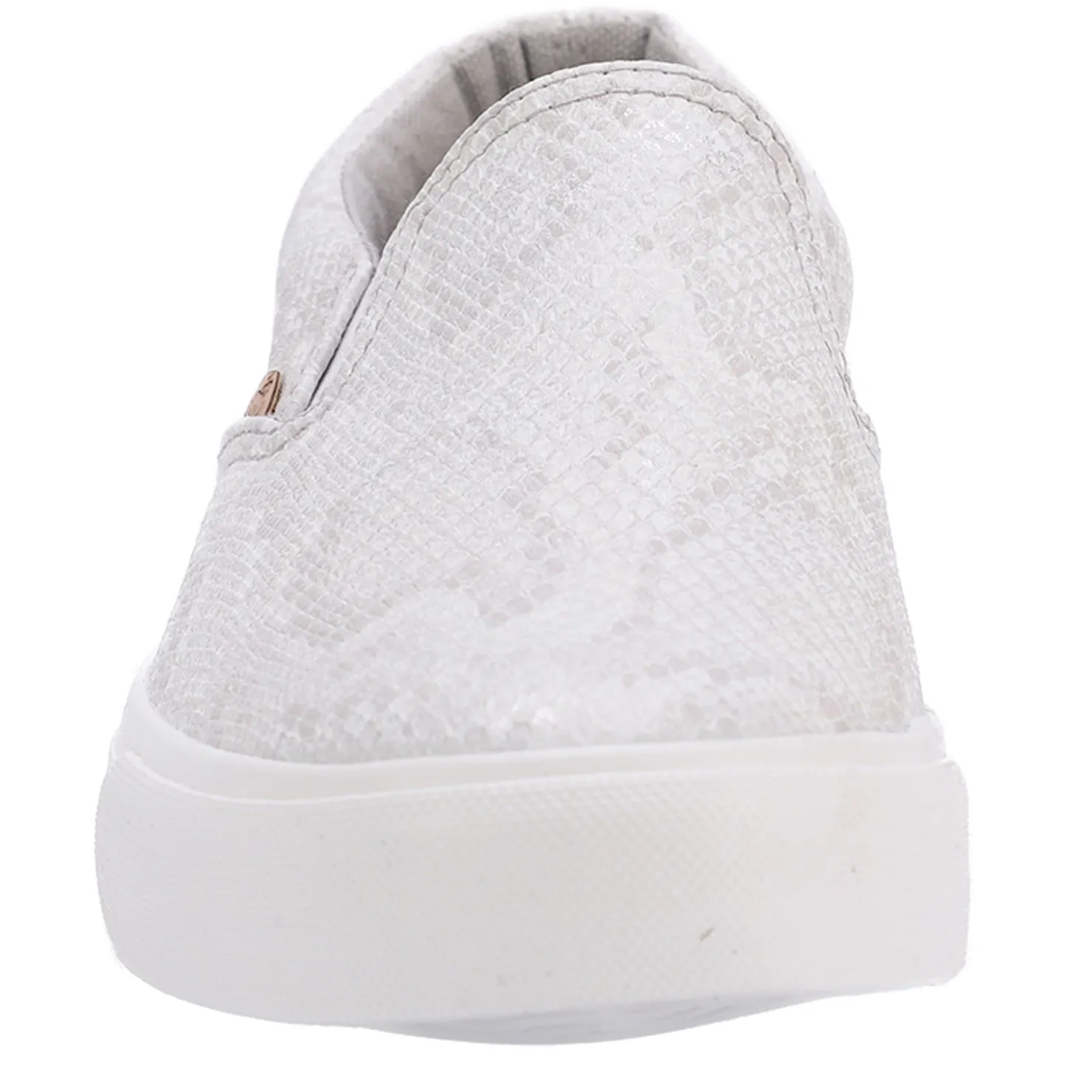 Fashion & Street*Lamo Women's , Piper Slip-On White Snake
