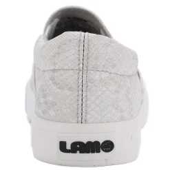 Fashion & Street*Lamo Women's , Piper Slip-On White Snake