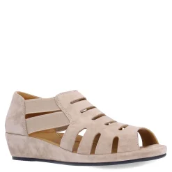Wedges*L'Amour Des Pieds Women's , Bayla Sandal Taupe Suede