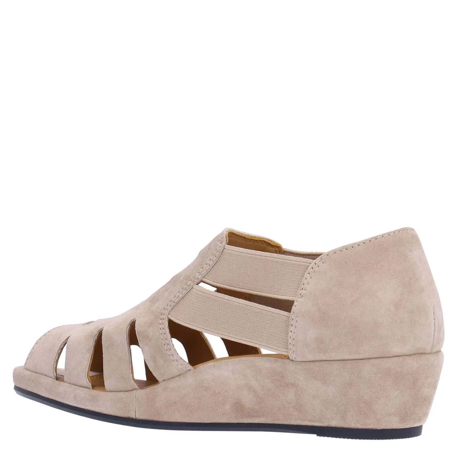 Wedges*L'Amour Des Pieds Women's , Bayla Sandal Taupe Suede