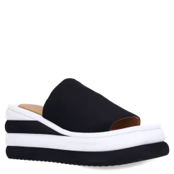 Wedges*L'Amour Des Pieds Women's , Emiko Sandal Black White