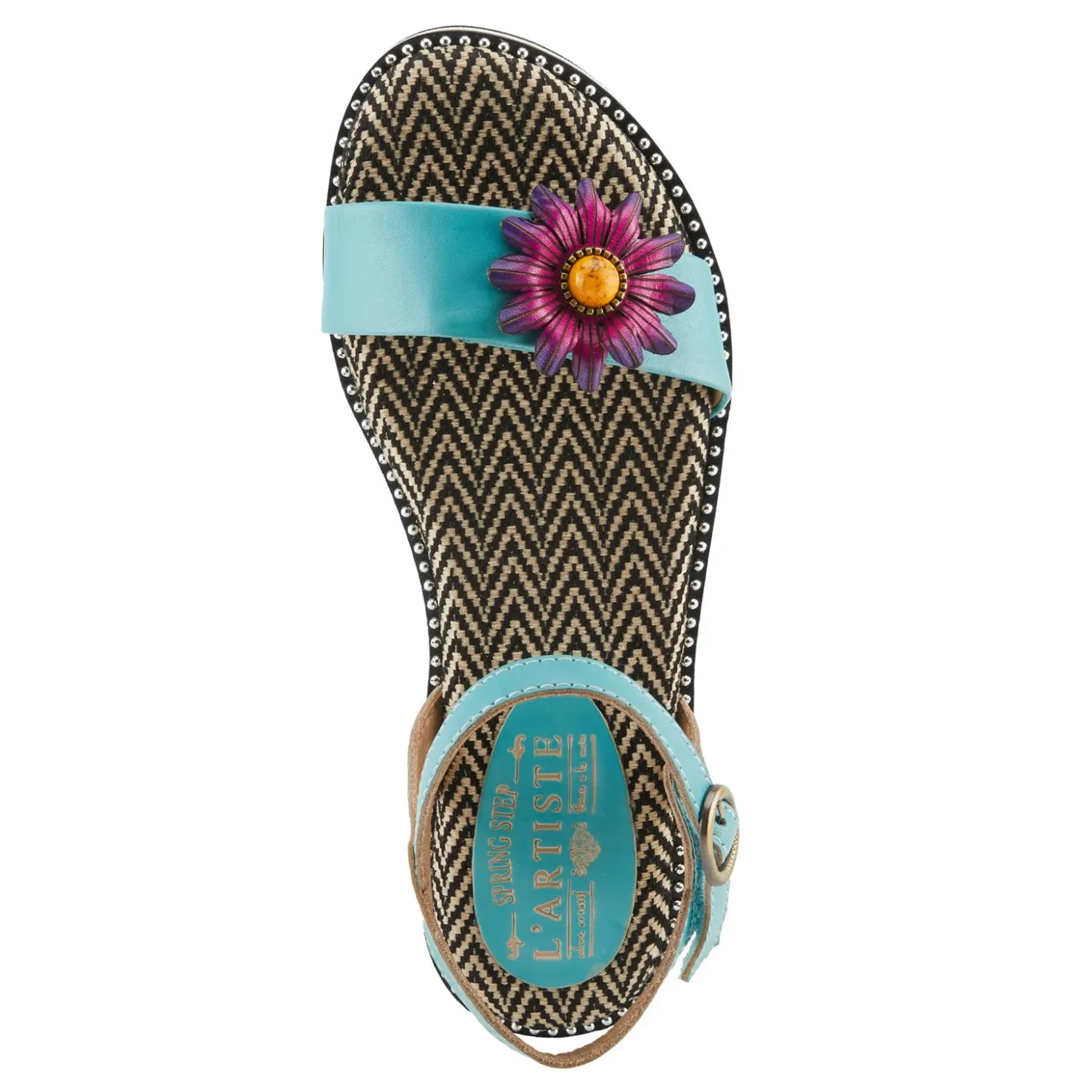 Women's L'Artiste By Spring Step Tilton Wedge Sandal|L Artiste Discount