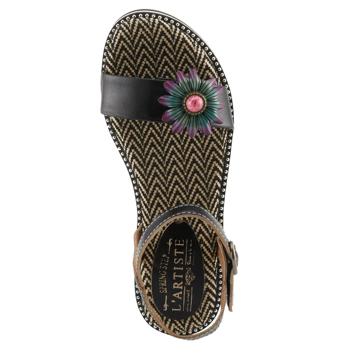 Women's L'Artiste By Spring Step Tilton Wedge Sandal|L Artiste Best