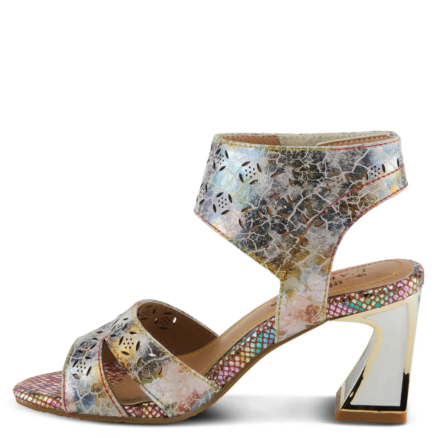 Women's L'Artiste By Spring Step, Poster Sandal|L Artiste Hot