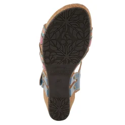 Women's L'Artiste By Spring Step, Bosquet Wedge Sandal|L Artiste Clearance