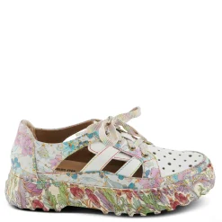 Fashion & Street*L Artiste Women's L'Artiste by Spring Step, Bodes Sneaker White Multi