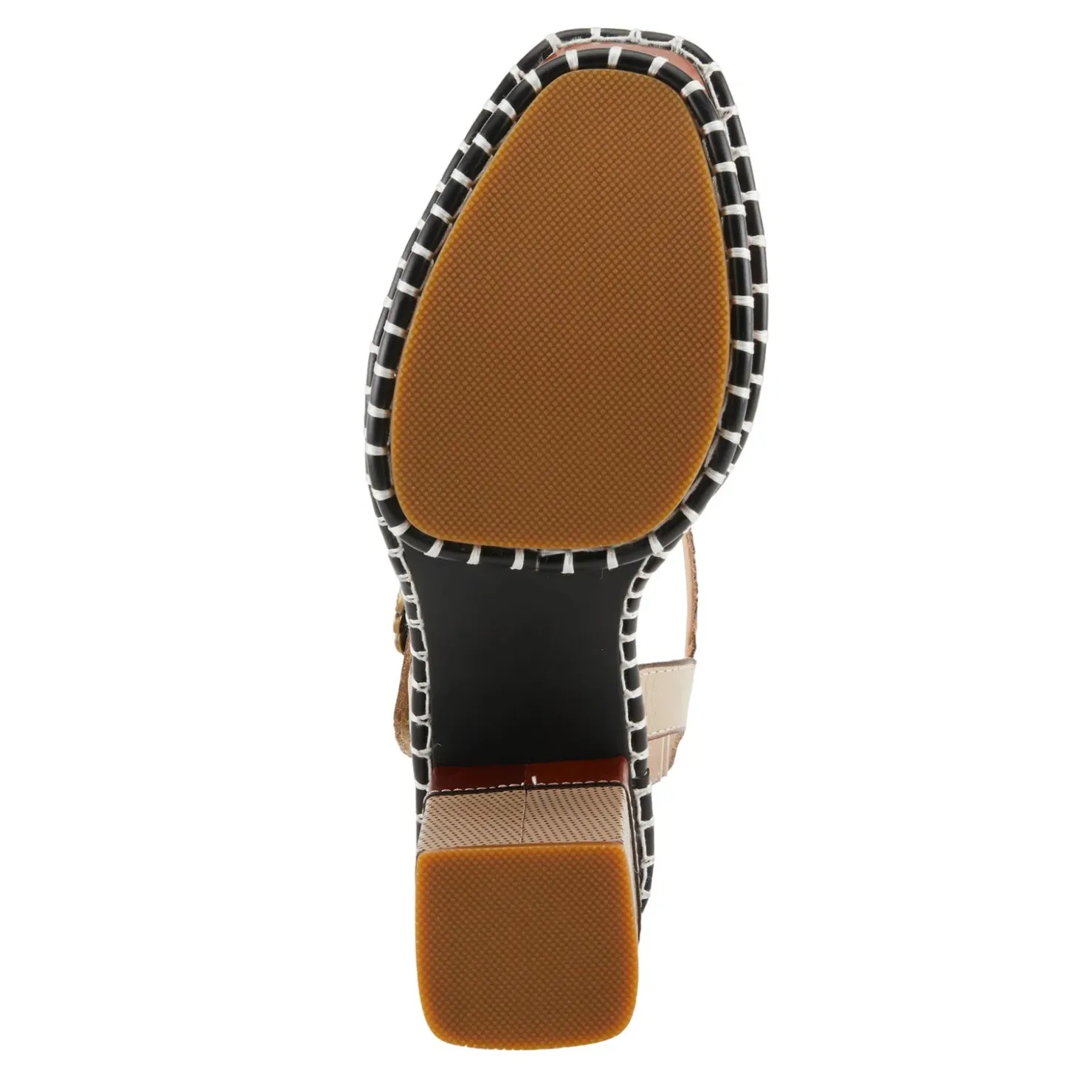 Heeled Sandals*L Artiste Women's L'Artiste By Spring Step, Gogetem Sandal Beige Multi