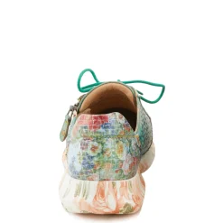 Fashion & Street*L Artiste Women's L'Artiste By Spring Step, Jazzie Sneaker Turquoise Multi
