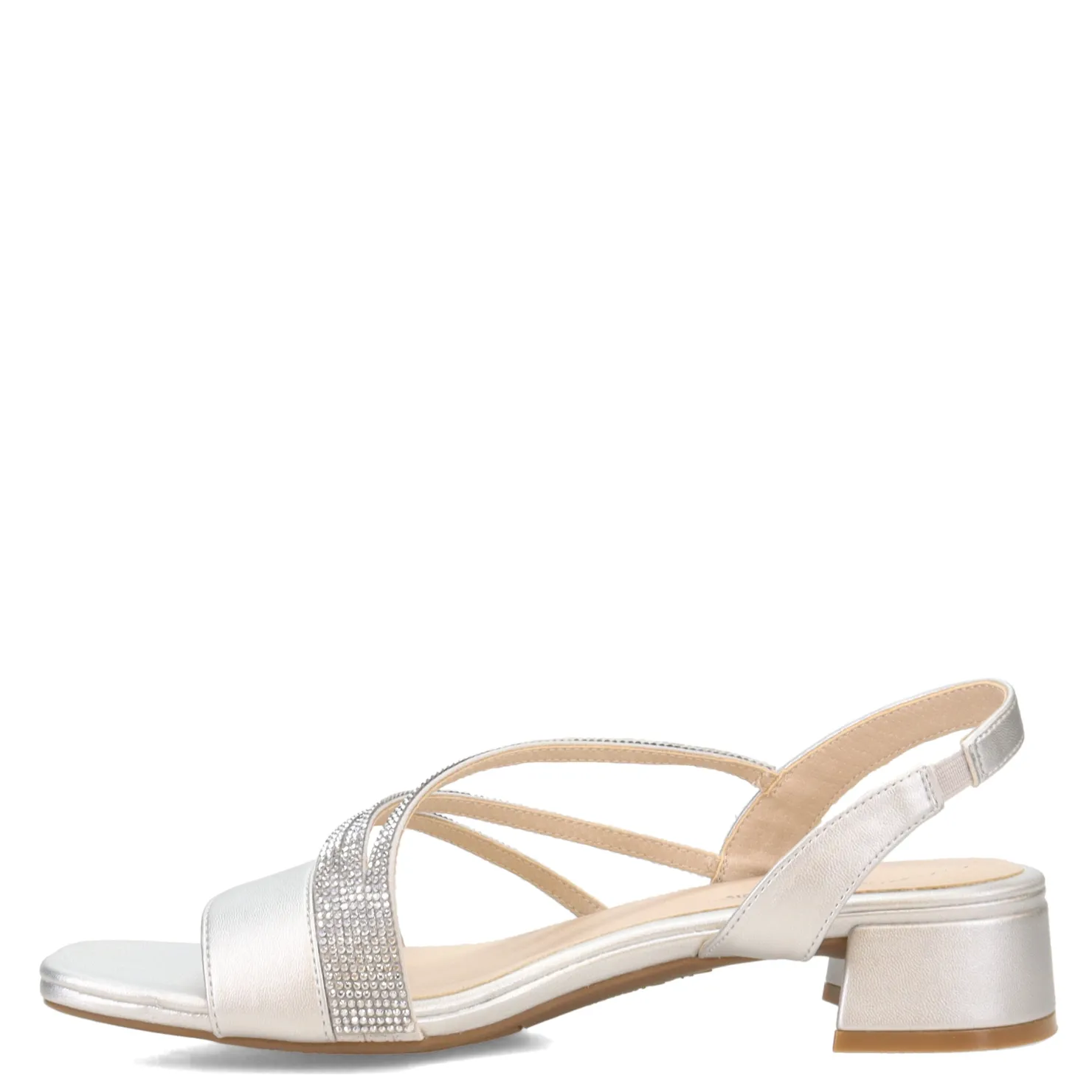 Heeled Sandals*LifeStride Women's , Joy Sandal Silver