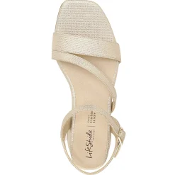 Heeled Sandals*LifeStride Women's , Julep Sandal Platinum