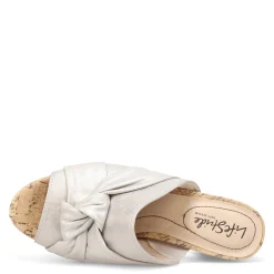 Heeled Sandals*LifeStride Women's , Laguna Sandal Silver