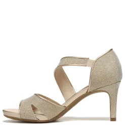 Heeled Sandals*LifeStride Women's , Mega Sandal Platino
