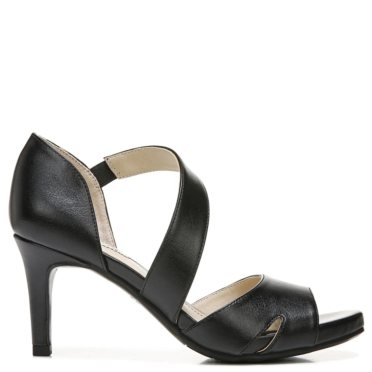 Heeled Sandals*LifeStride Women's , Mega Sandal Black