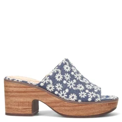 Heeled Sandals*LifeStride Women's , Paradise Sandal Blue Daisy