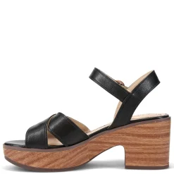 Heeled Sandals*LifeStride Women's , Peachy Sandal Black