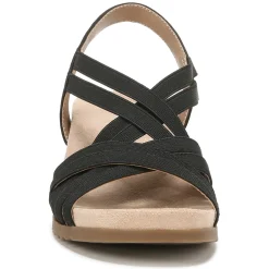 Wedges*LifeStride Women's , Stellar Sandal Black