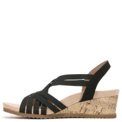 Wedges*LifeStride Women's , Stellar Sandal Black