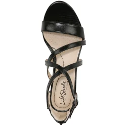 Wedges*LifeStride Women's , Yolanda Sandal Black