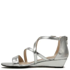 Wedges*LifeStride Women's , Yolanda Sandal Silver