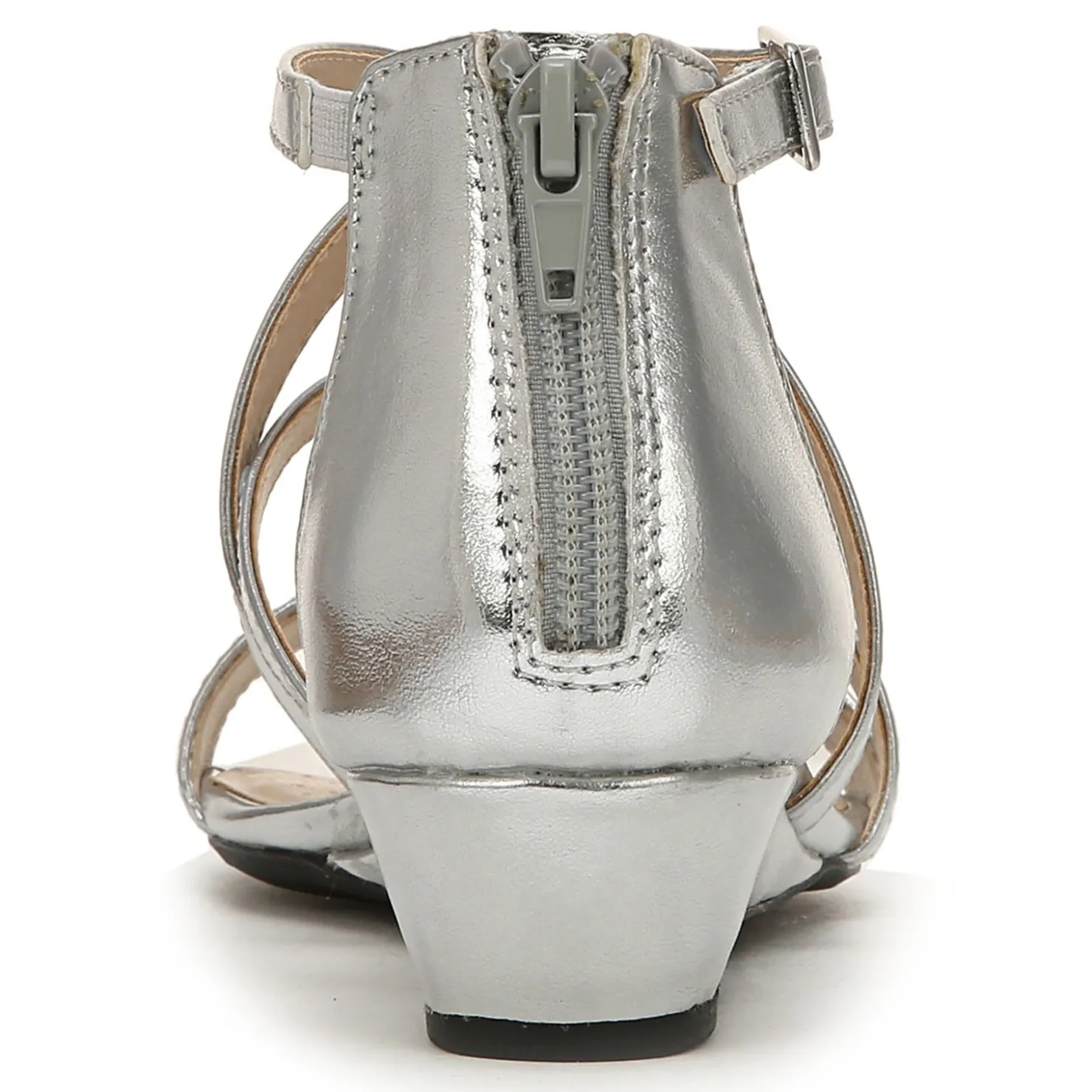 Wedges*LifeStride Women's , Yolanda Sandal Silver