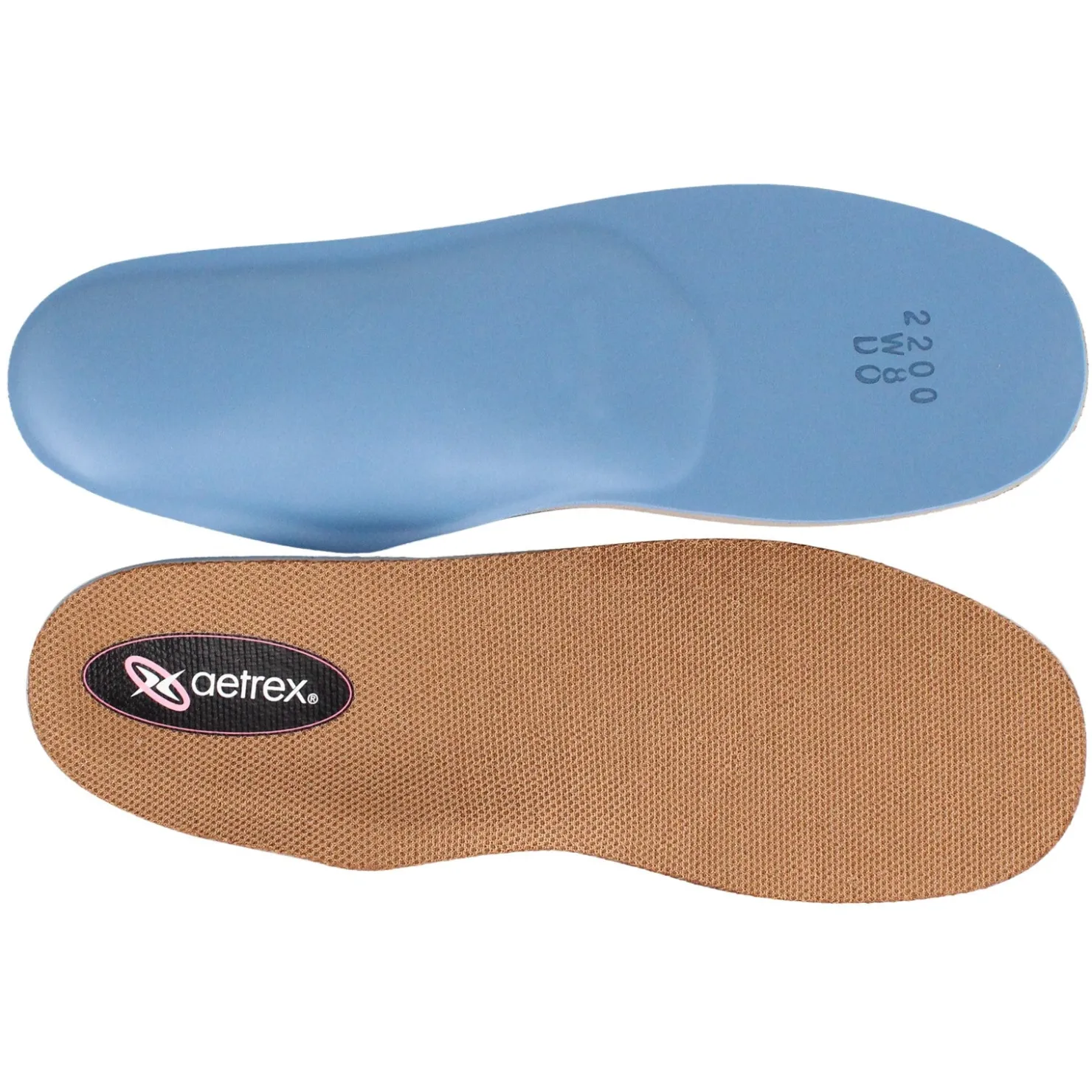 Insoles*Aetrex Women's Lynco by , Memory Foam Ortho Cup/Neutral Neutral Brown Multi