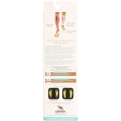 Insoles*Aetrex Women's Lynco by , Memory Foam Ortho Post/Neutral Neutral Brown Multi
