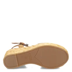 Wedges*Marc Fisher Women's , Burian Sandal Brown