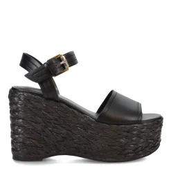 Wedges*Marc Fisher Women's , Burian Sandal Black