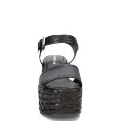 Wedges*Marc Fisher Women's , Burian Sandal Black