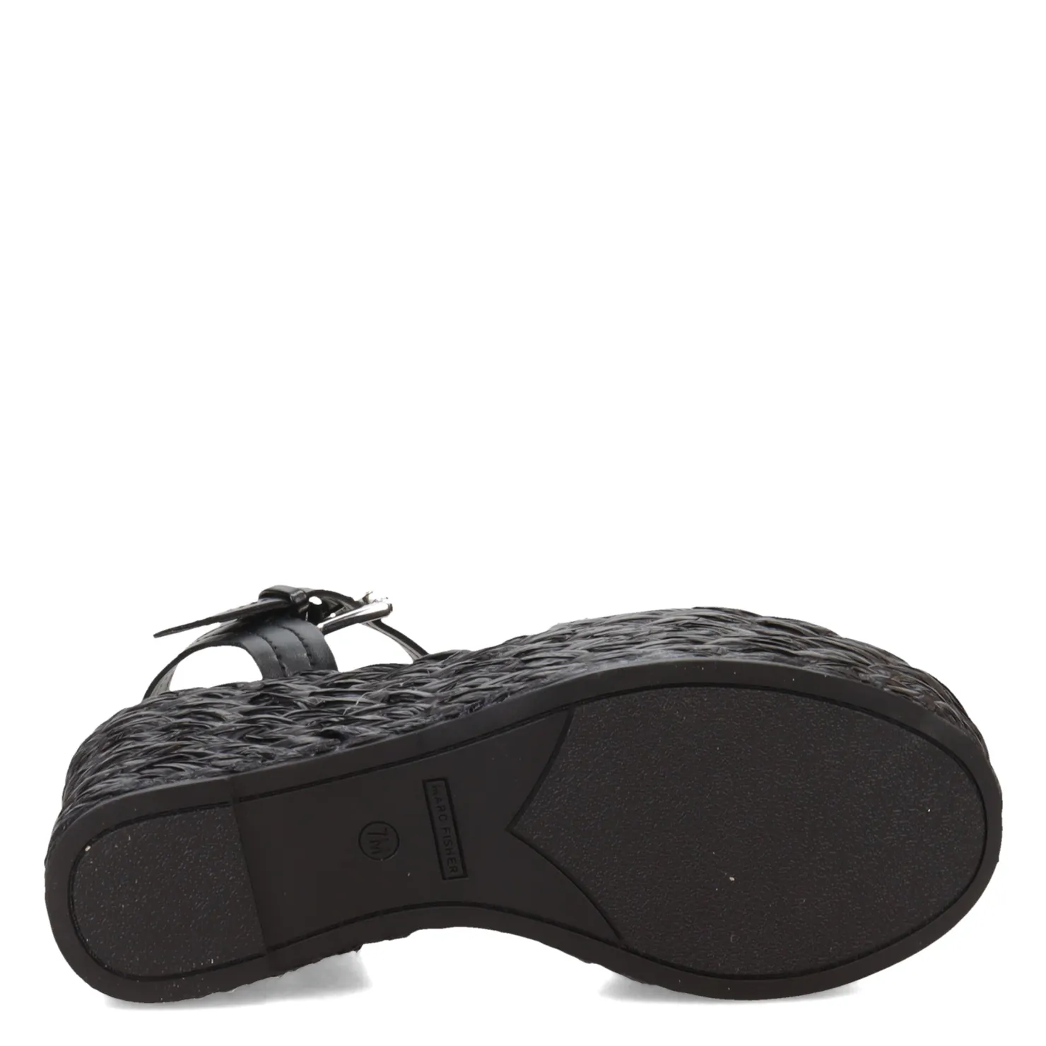 Wedges*Marc Fisher Women's , Burian Sandal Black