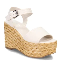 Wedges*Marc Fisher Women's , Burian Sandal Ivory