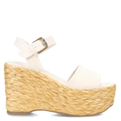 Wedges*Marc Fisher Women's , Burian Sandal Ivory