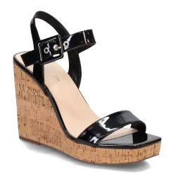 Wedges*Marc Fisher Women's , Lukey Sandal Black