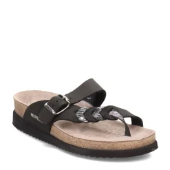 Footbed Sandals*Mephisto USA Women's Mephisto, Heleonore Sandal Black