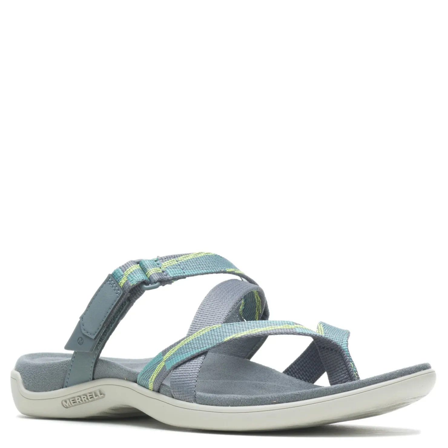 Footbed Sandals*Merrell Women's , District Mendi Thong Sandal Rock Slate